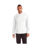BB398-XS Whites Logan Chef Jacket White Size XS