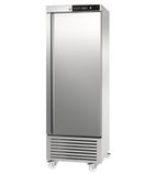Image of Green SNI600R Medium Duty 600 Ltr Upright Single Door Stainless Steel Freezer