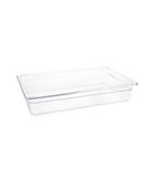 U225 Polycarbonate 1/1 Gastronorm Container 100mm Clear