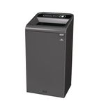 CX979 Configure Recycling Bin with General Waste Label Black 87L