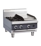 Countertop LPG Hob with Griddle C6C-B