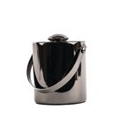 DR742 Double Walled Ice Bucket with Lid 1Ltr Gunmetal