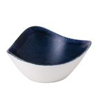 Plume FJ951 Ultramarine Triangle Bowl 9oz (Pack of 12)