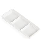 Whiteware C336 Dishes 3 Section (Pack of 12)