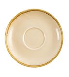 GP333 Cappuccino Saucer Sandstone 160mm (Fits GP 332) Pack of 6