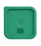 CF046 Square Green Lid Small