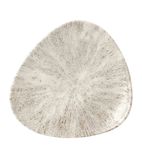 FR051 Stone Agate Grey Lotus Plate 177mm (Pack of 12)