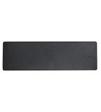 Alchemy Buffet DW768 Melamine Trays Black Granite GN 2/4 (Pack of 4)