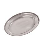 K360 Stainless Steel Oval Serving Tray 200mm
