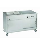 HOT151/2BM 1500mm Wide Hot Cupboard With Bain Marie Top
