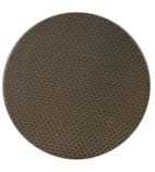Werzalit Round Table Top Rattan Mocca 700mm - GR603