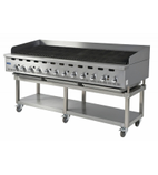Image of BCB1800-2 1745mm Wide Propane Gas Freestanding Charbroiler
