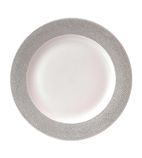 Image of FD836 Isla Spinwash Profile Wide Rim Plates Shale Grey 305mm (Pack of 12)