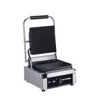 HEA773 Single Contact Grill Small, Ribbed Top & Bottom