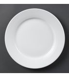 Whiteware CB481 Wide Rimmed Plates 250mm (Pack of 12)