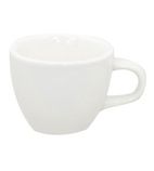 Café BN416 Porcelain Tulip Shaped Cups White 85ml (Pack of 12)
