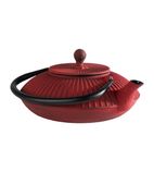 FT142 Asia Teapot Red 195 x 180mm