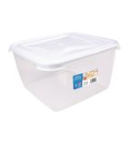 Cuisine Large Square Food Storage Box Container 15ltr