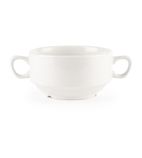 White P283 Handled Soup Bowls 398ml (Pack of 24)