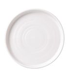 FE945 White Walled Plate 6 1/8 " (Box 6)