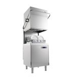 CP500-16 500mm 18 Plate WRAS Approved Passthrough Dishwasher With Drain Pump, Break Tank, Rinse Boost Pump & Detergent & Rinse Aid Pumps - Three Phase