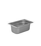 20984 Stainless Steel 1/4 Gastronorm Tray 100mm