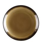 CW529 Nomi Round Coupe Plate Yellow 255mm