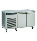 EcoPro G2 EP1/2H Heavy Duty 280 Ltr 2 Door Stainless Steel Refrigerated Prep Counter
