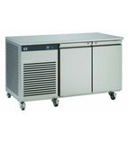 Image of EcoPro G2 EP1/2H Heavy Duty 280 Ltr 2 Door Stainless Steel Refrigerated Prep Counter