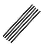 DE926 Paper Straws Black 210mm (Pack of 250)