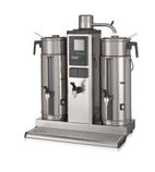 B20 HW 3P Bulk Coffee Brewer with 2 x 20 Ltr Coffee Urn & Hot Water Tap  - 3 Phase