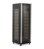 WD400 400 Ltr Upright Single Glass Door Single Zone Wine Cooler