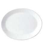 Image of V0026 Simplicity White Oval Coupe Dishes 202mm (Pack of 24)