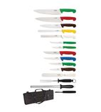S454 15 Piece Knife Set With Carry Case