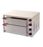 Little Italy 4336/2 2 x 14" Electric Countertop Twin Deck Pizza Oven