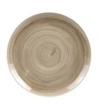 Patina HC786 Antique Coupe Plates Taupe 288mm (Pack of 12)
