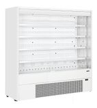 MD1902W White 1885 mm Wide With Nightblind Multideck Display Fridge
