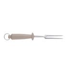 E4041A Carving Fork White 6"