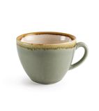 Image of Kiln GP478 Cappuccino Cups Moss 230ml (Pack of 6)