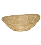 Image of Y571 Wicker Oval Bread Basket (Pack of 6)