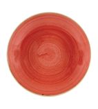 Churchill Stonecast Coupe Bowls Berry Red 310mm