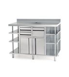 MCAF2500 2452mm Wide  Back Bar Coffee Unit
