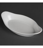 Whiteware W427 Oval Eared Dishes 229 x 127mm (Pack of 6)