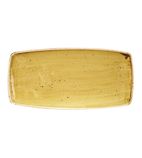 DF791 Rectangular Plates Mustard Seed Yellow 295 x 150mm (Pack of 12)