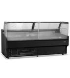 BFG200BKV2 1955mm Wide Flat Glass Serve Over Counter Display Fridge