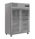 BH2SSCR 1200 Ltr Double Glass Door Upright Fridge