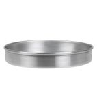 Image of CE019 Aluminium Sandwich Cake Tin With Removable Base 230mm
