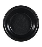 Art de Cuisine Igneous Stoneware DY924 Black Ramekins 90mm (Pack of 6)