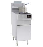 GF90 22 Ltr Natural Gas Freestanding Single Tank Fryer (2 x Baskets)