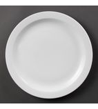 CB491 Narrow Rimmed Plates 280mm (Pack of 6)